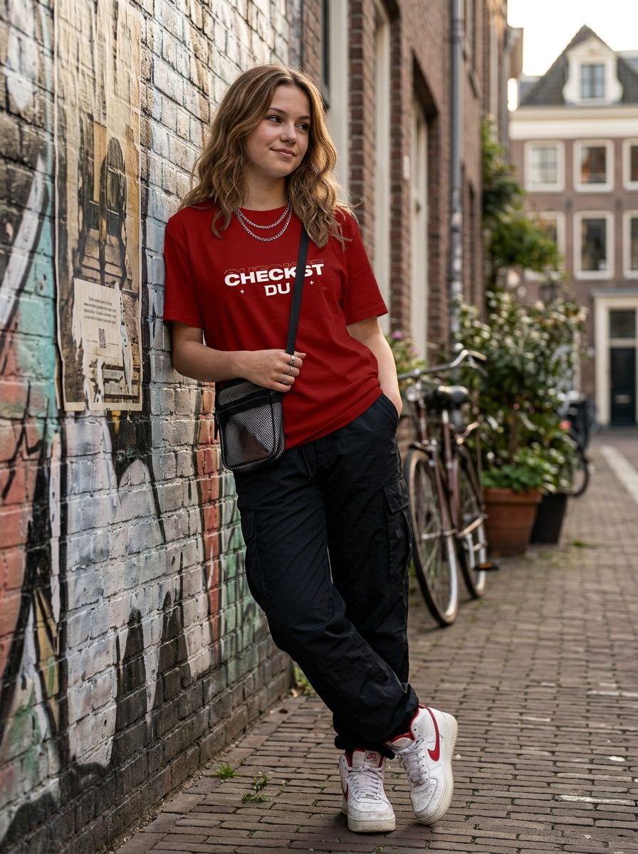 Trend T-shirt - Oversize - Checkst du - Unisex - Tanz T-shirt