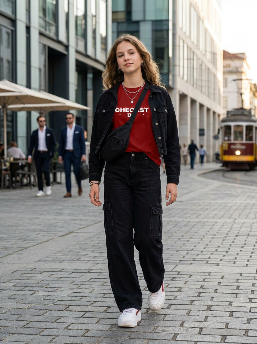 Trend T-shirt - Oversize - Checkst du - Unisex - Tanz T-shirt