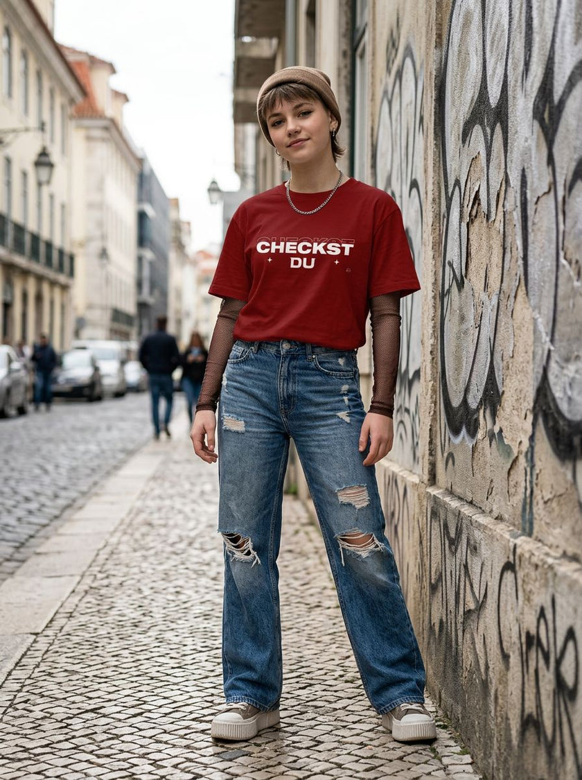 Trend T-shirt - Oversize - Checkst du - Unisex - Tanz T-shirt