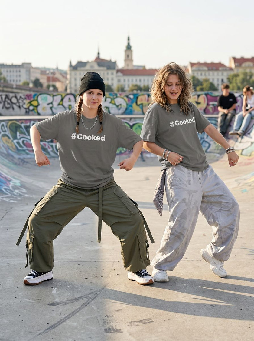 Trend T-shirt - #cooked  - Unisex - Tanz T-shirt