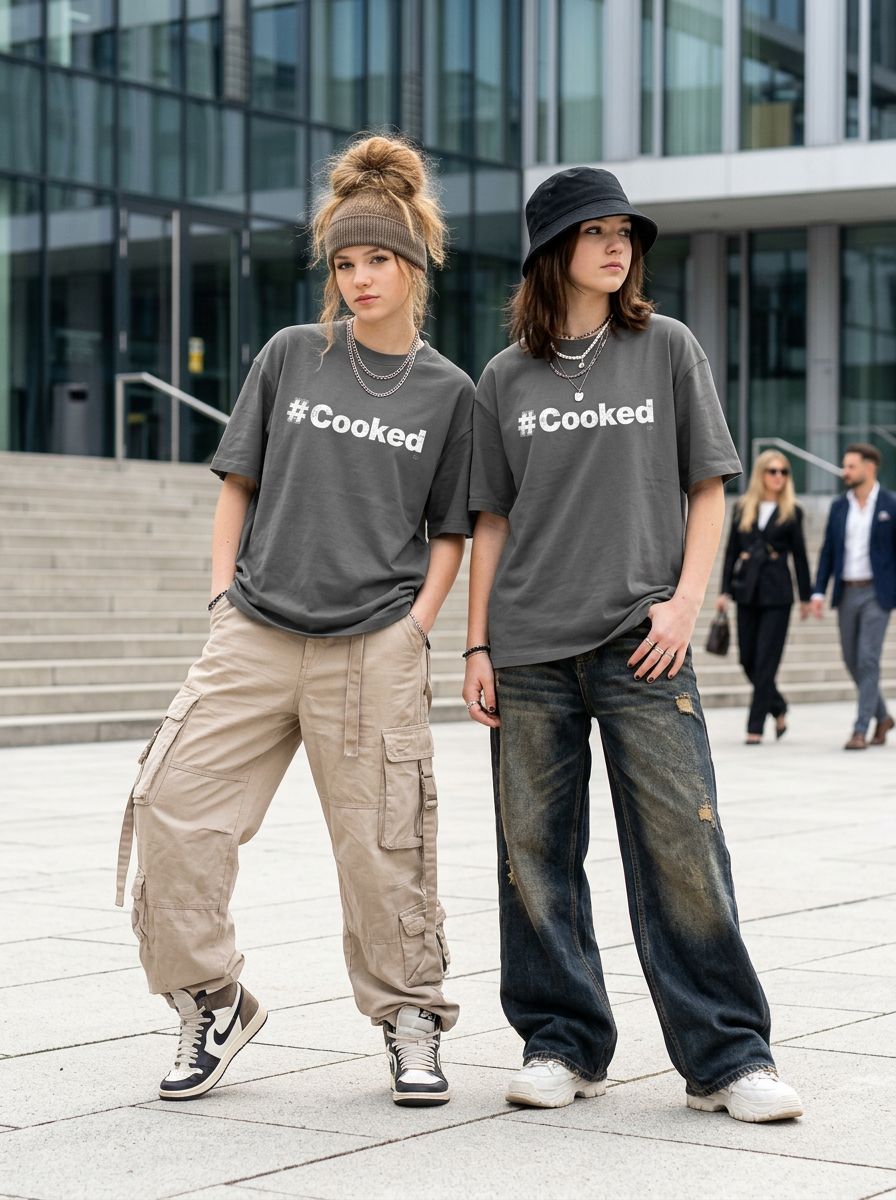 Trend T-shirt - #cooked  - Unisex - Tanz T-shirt