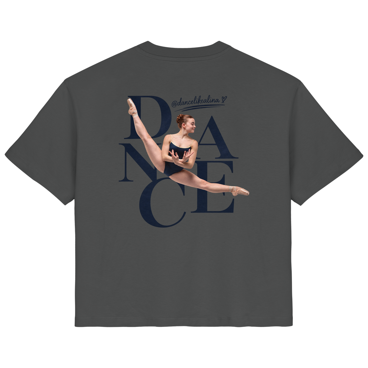 DANCE Shirt @dancelikealina - Ladies Organic Shirt