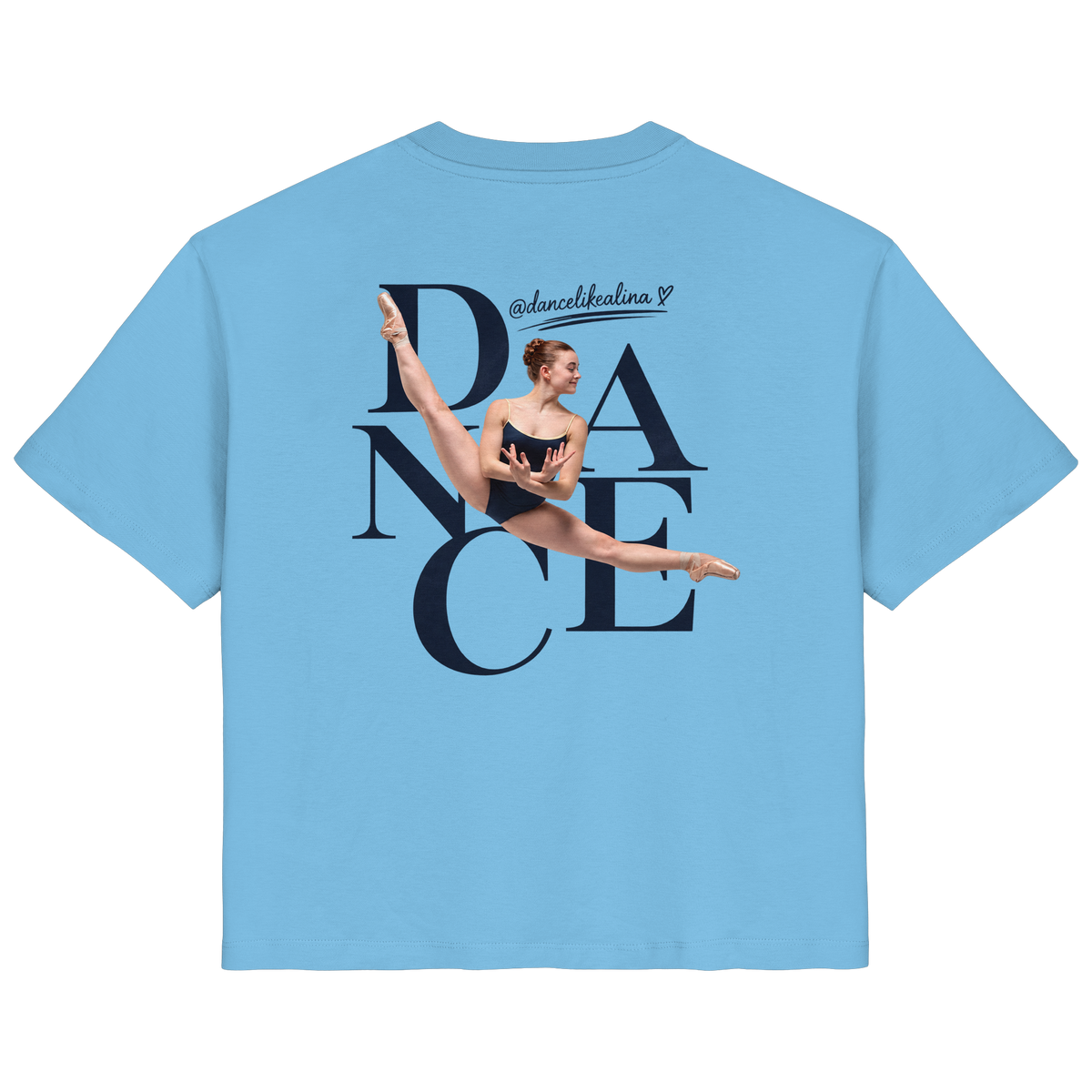 DANCE Shirt @dancelikealina - Ladies Organic Shirt