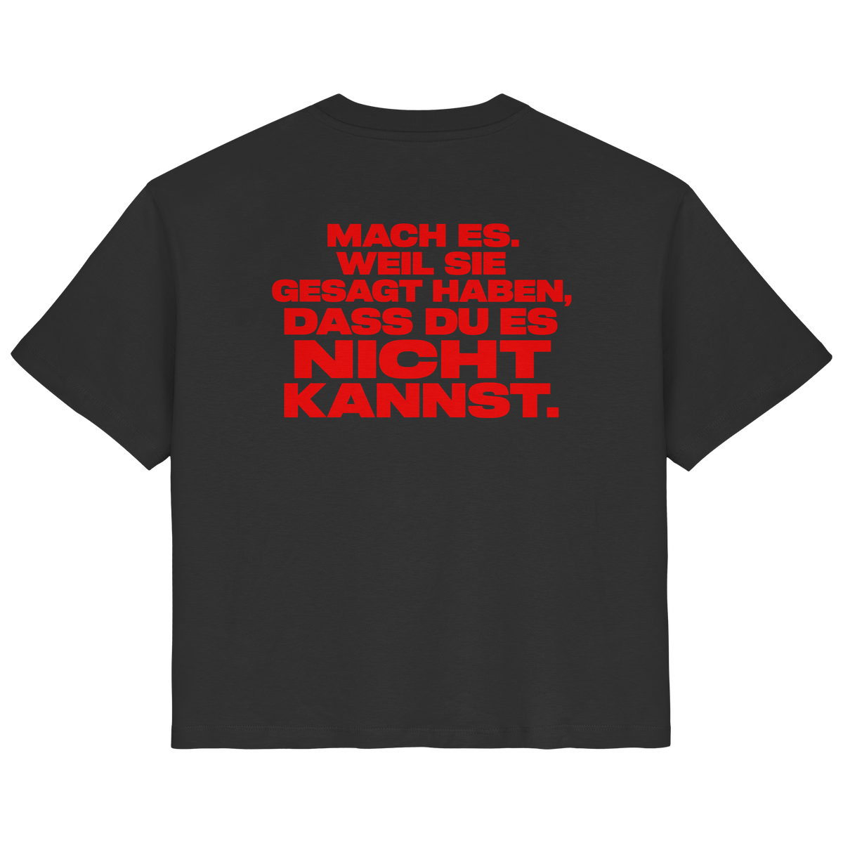 @dancelikealina Mach Es Shirt  - Ladies Organic Shirt