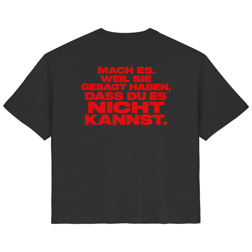 @dancelikealina Mach Es Shirt  - Ladies Organic Shirt