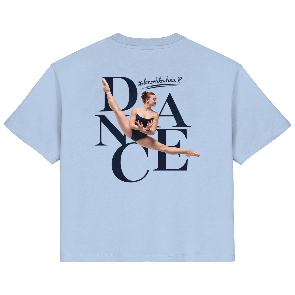 DANCE Shirt @dancelikealina - Ladies Organic Shirt
