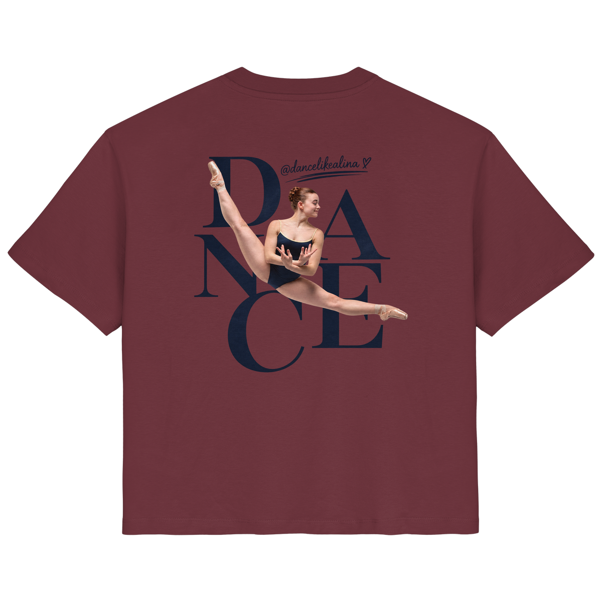 DANCE Shirt @dancelikealina - Ladies Organic Shirt