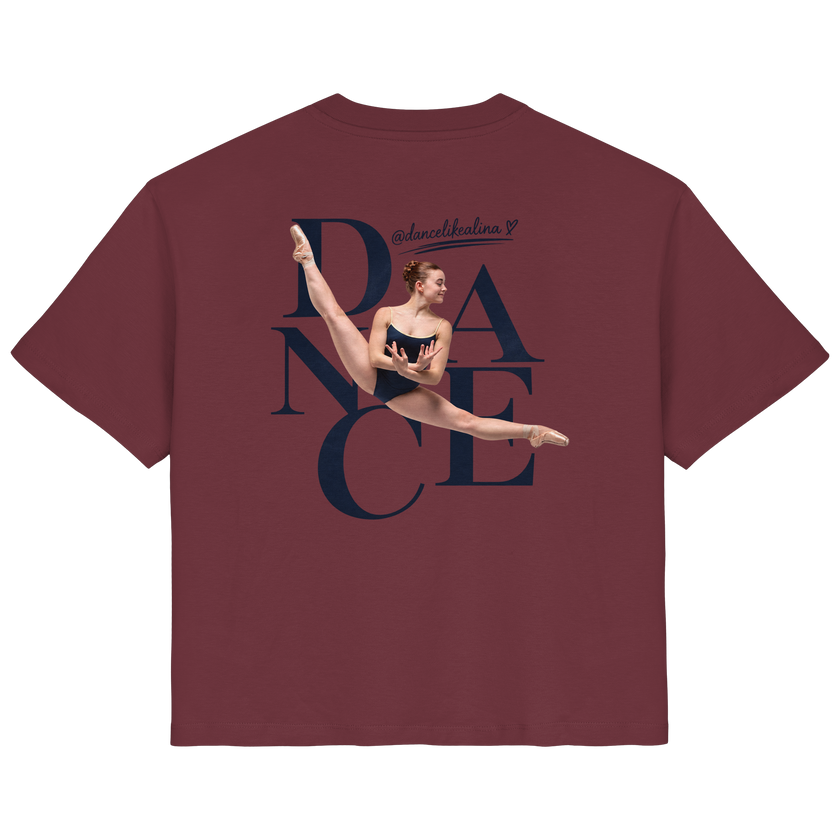 DANCE Shirt @dancelikealina - Ladies Organic Shirt