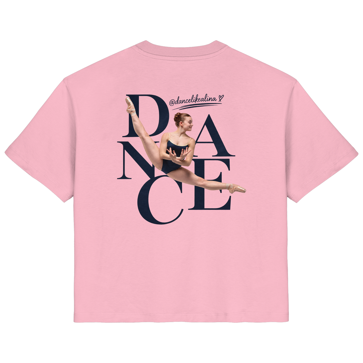 DANCE Shirt @dancelikealina - Ladies Organic Shirt