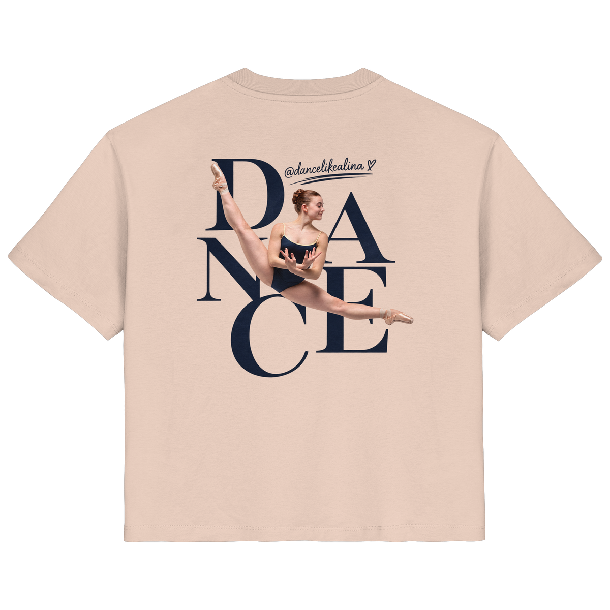 DANCE Shirt @dancelikealina - Ladies Organic Shirt