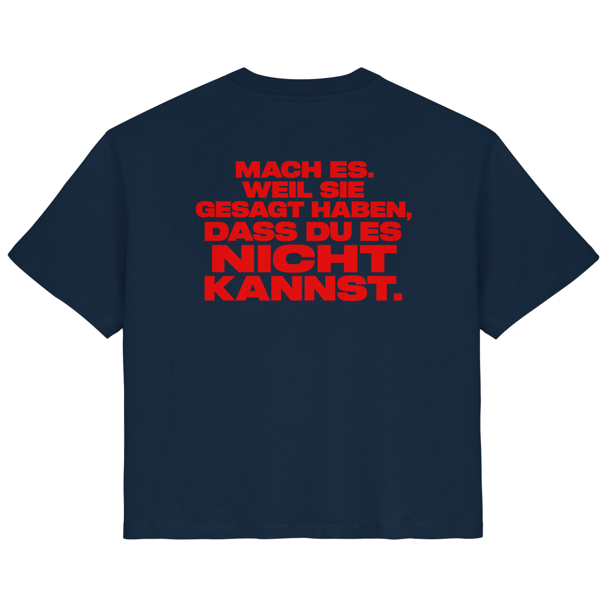 @dancelikealina Mach Es Shirt  - Ladies Organic Shirt