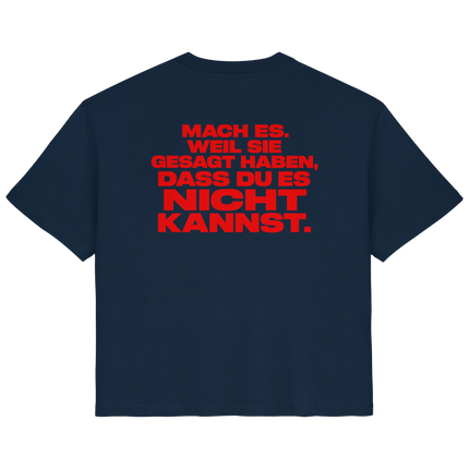 @dancelikealina Mach Es Shirt  - Ladies Organic Shirt