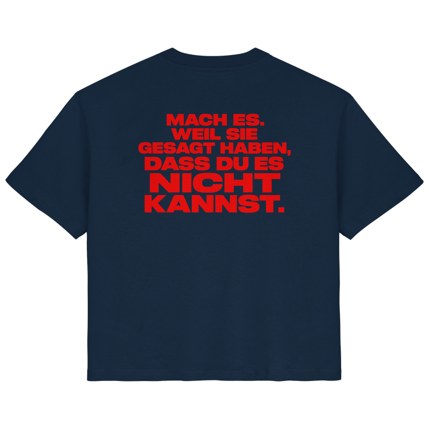 @dancelikealina Mach Es Shirt  - Ladies Organic Shirt