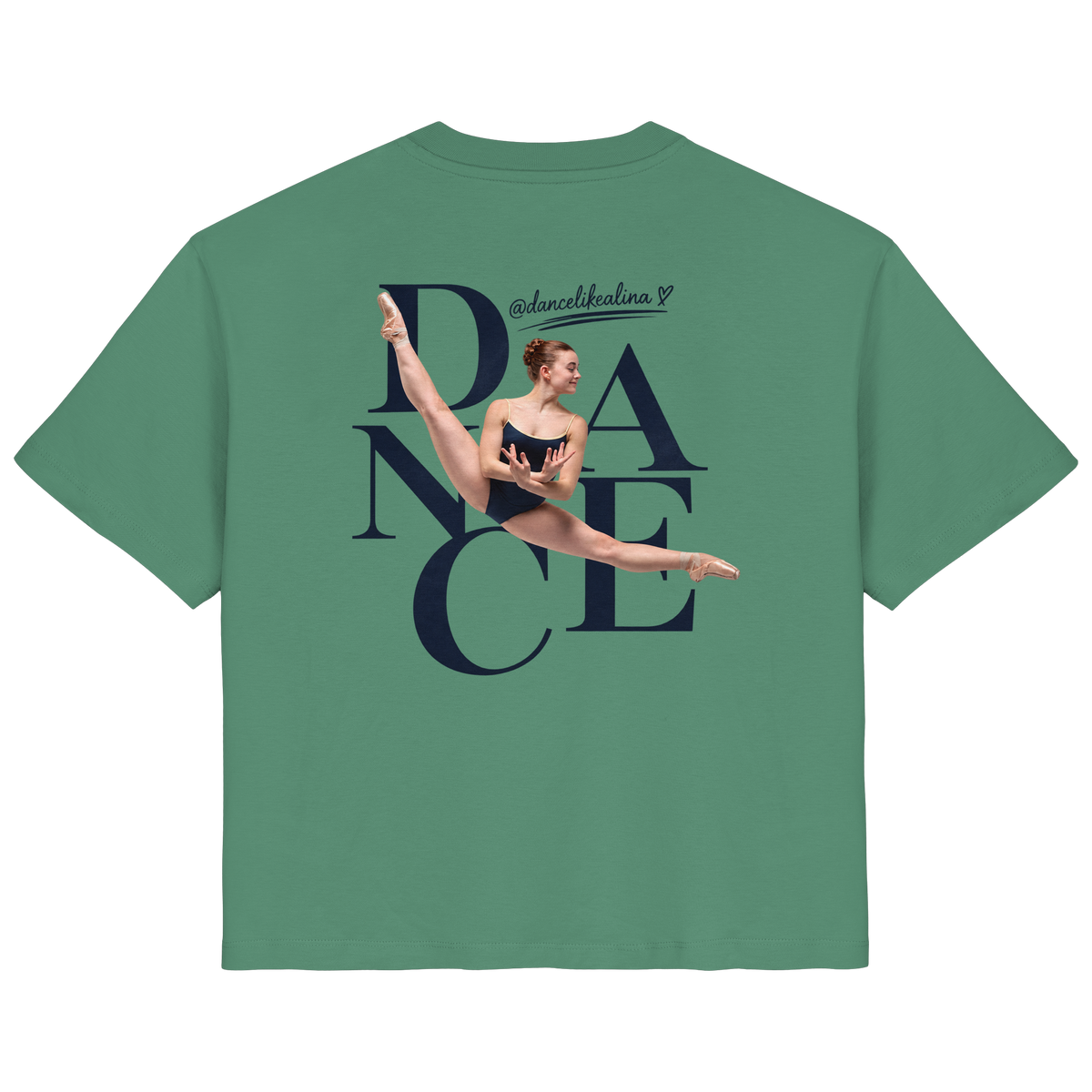 DANCE Shirt @dancelikealina - Ladies Organic Shirt