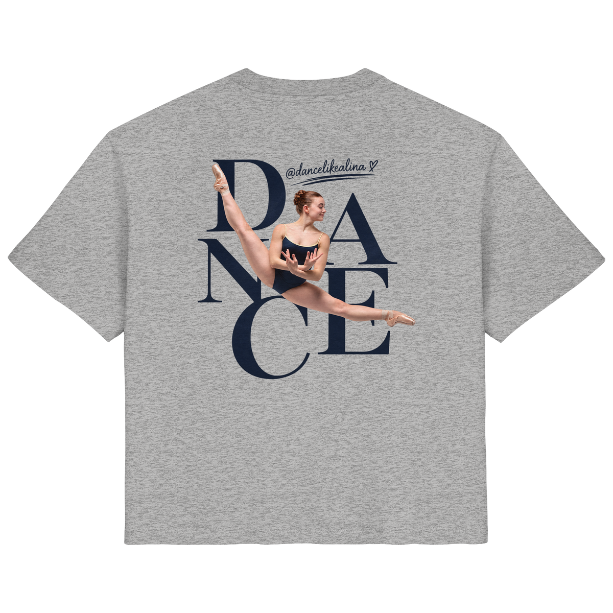 DANCE Shirt @dancelikealina - Ladies Organic Shirt