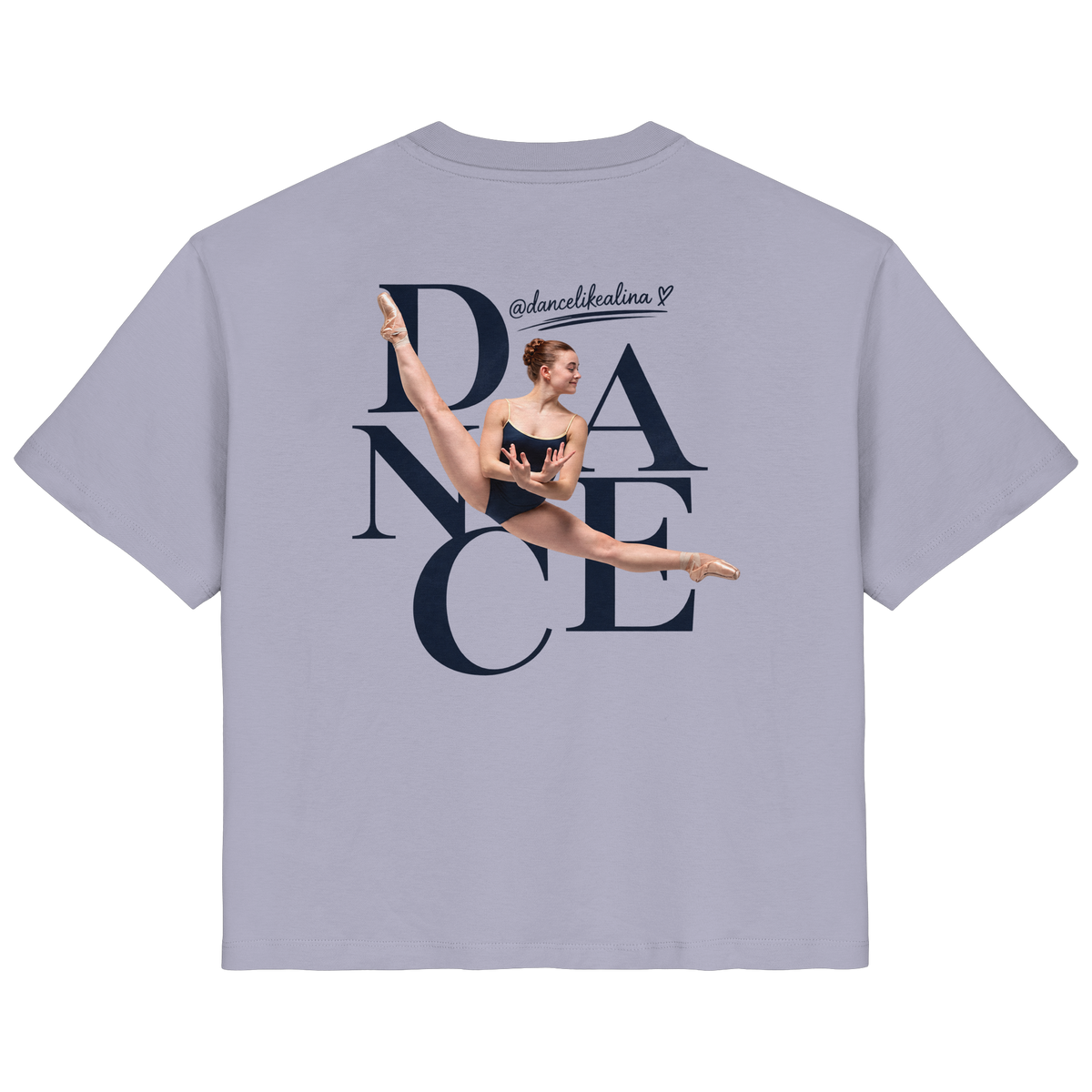 DANCE Shirt @dancelikealina - Ladies Organic Shirt