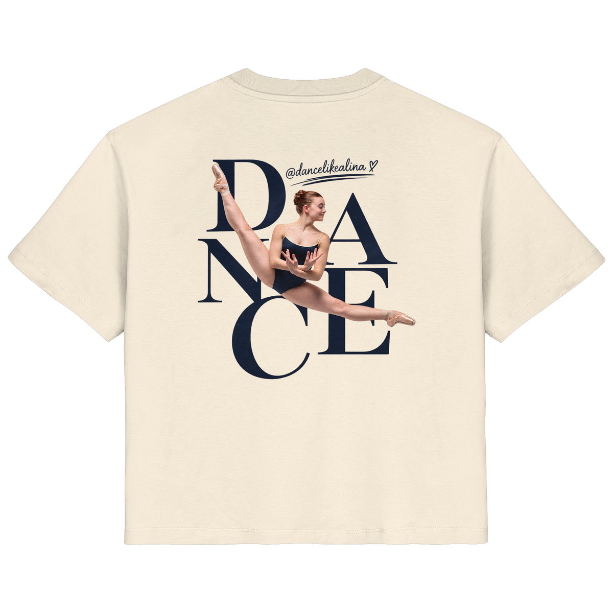 DANCE Shirt @dancelikealina - Ladies Organic Shirt