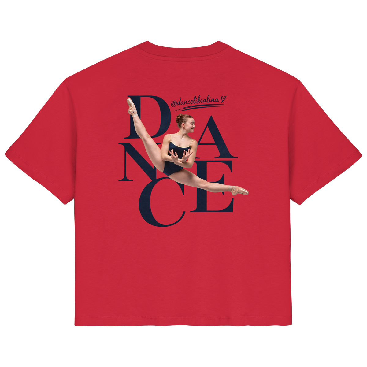 DANCE Shirt @dancelikealina - Ladies Organic Shirt