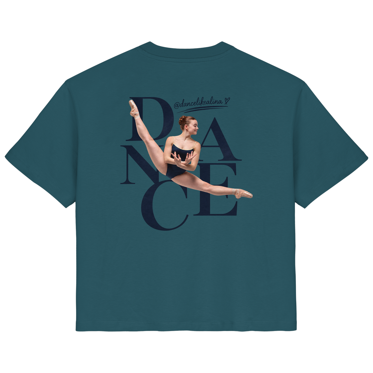 DANCE Shirt @dancelikealina - Ladies Organic Shirt