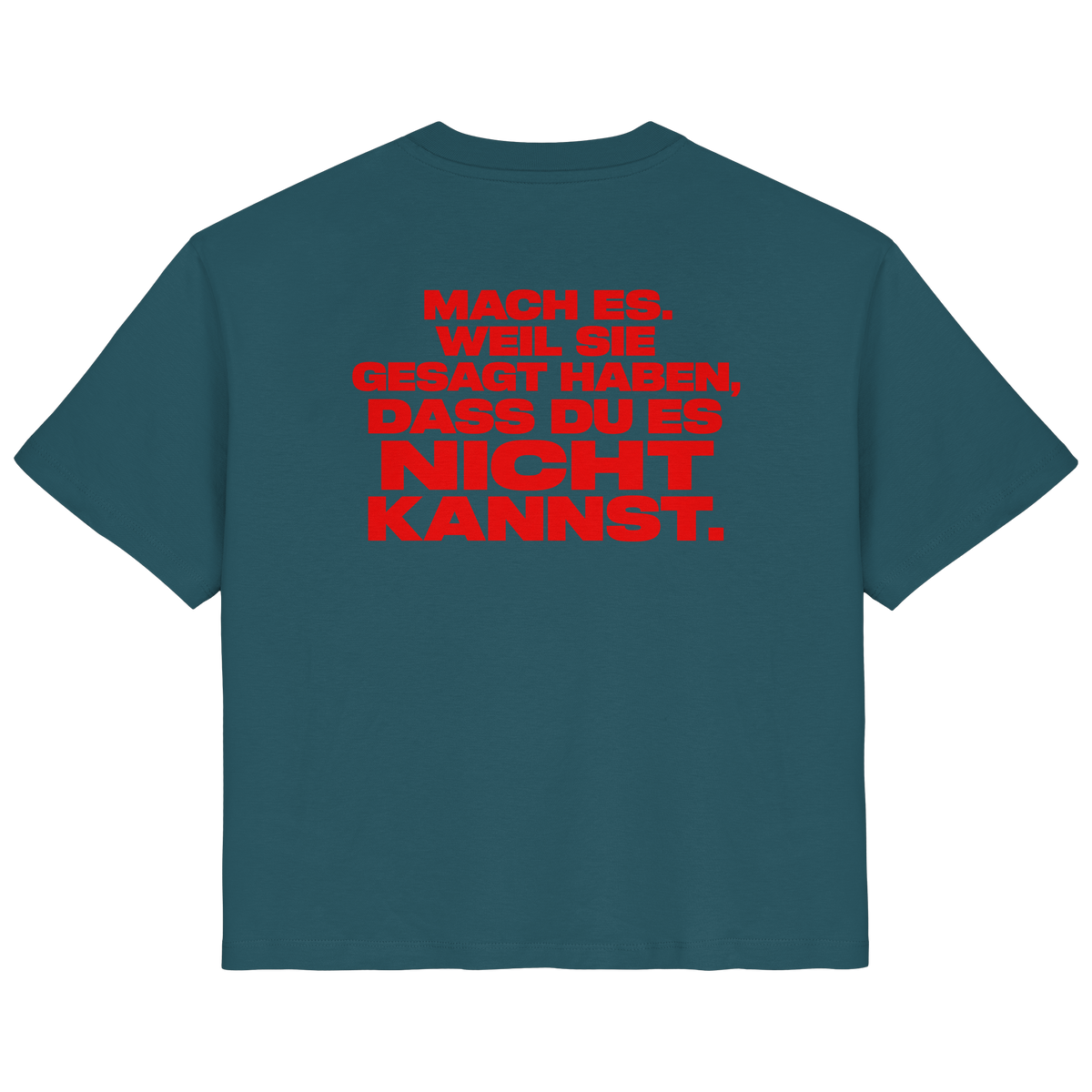 @dancelikealina Mach Es Shirt  - Ladies Organic Shirt