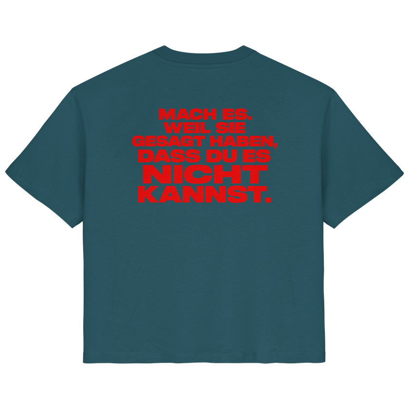 @dancelikealina Mach Es Shirt  - Ladies Organic Shirt
