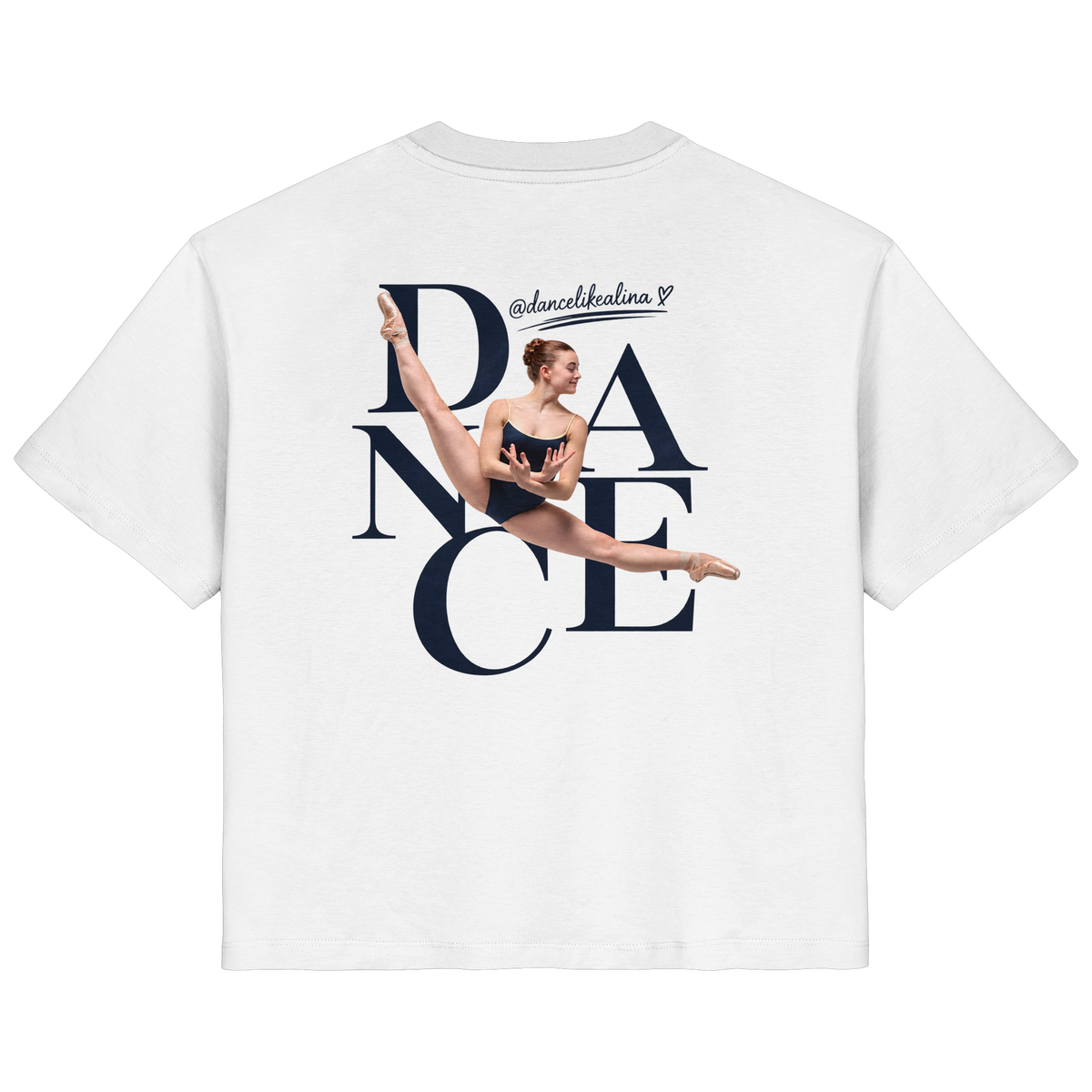 DANCE Shirt @dancelikealina - Ladies Organic Shirt