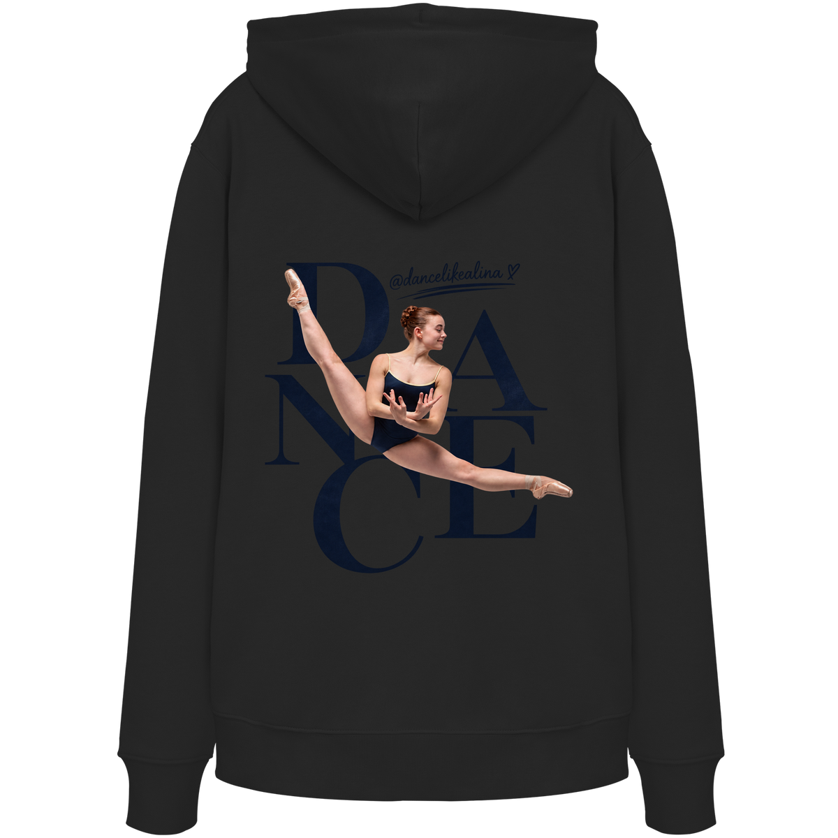 DANCE Shirt @dancelikealina - Organic Hoodie Oversize