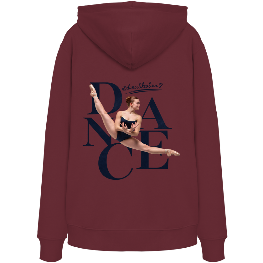 DANCE Shirt @dancelikealina - Organic Hoodie Oversize
