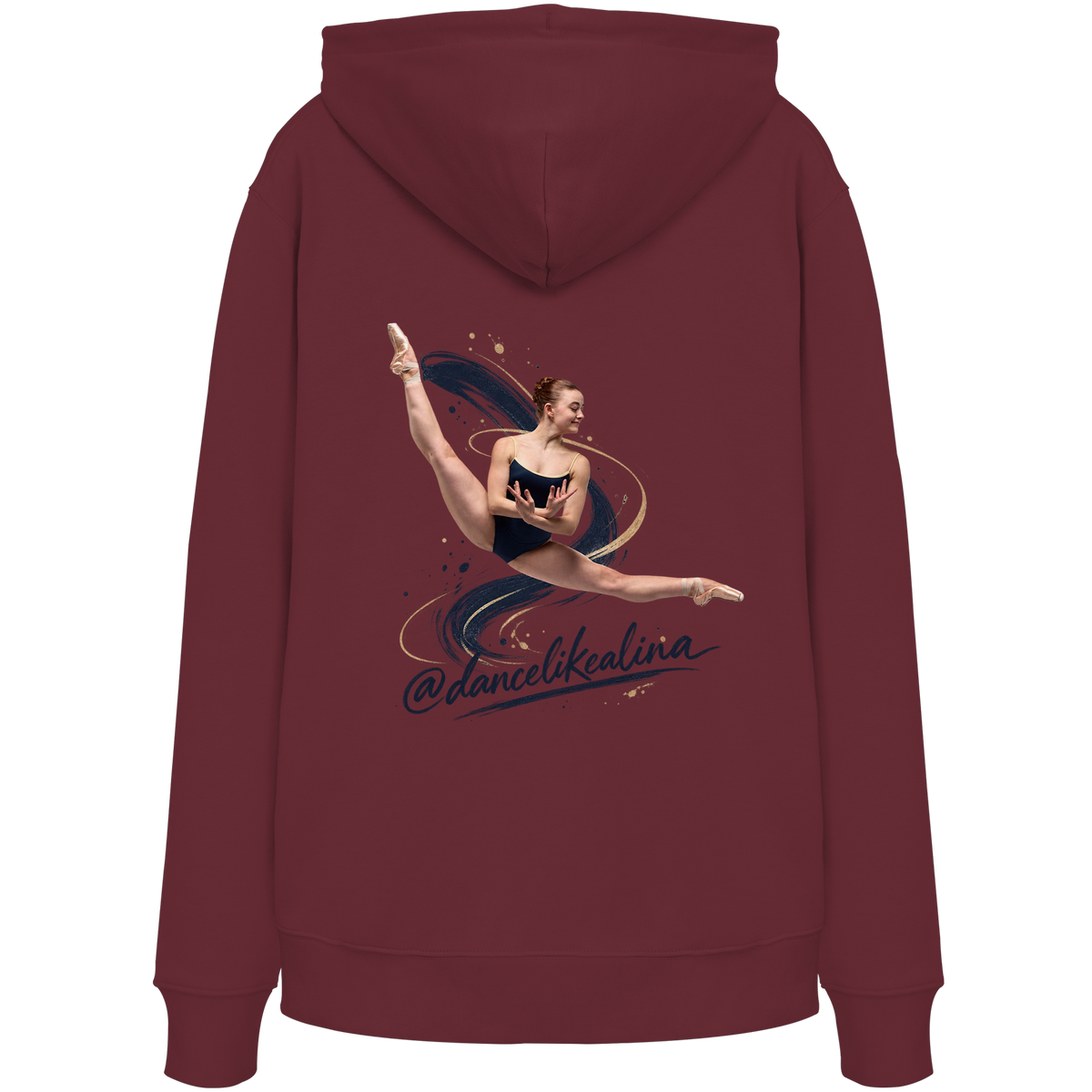 @dancelikealina Side Split Shirt Dance Hoodie