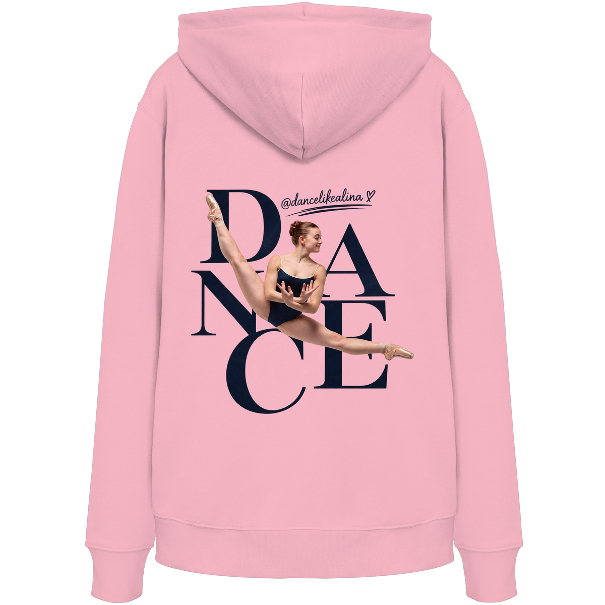 DANCE Shirt @dancelikealina - Organic Hoodie Oversize