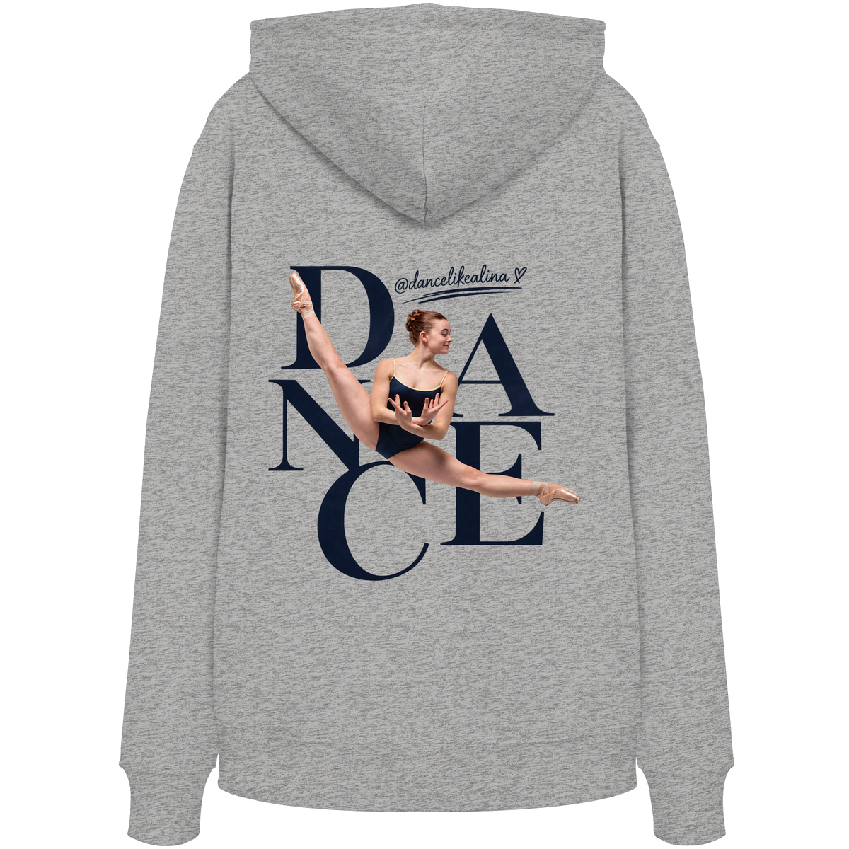 DANCE Shirt @dancelikealina - Organic Hoodie Oversize