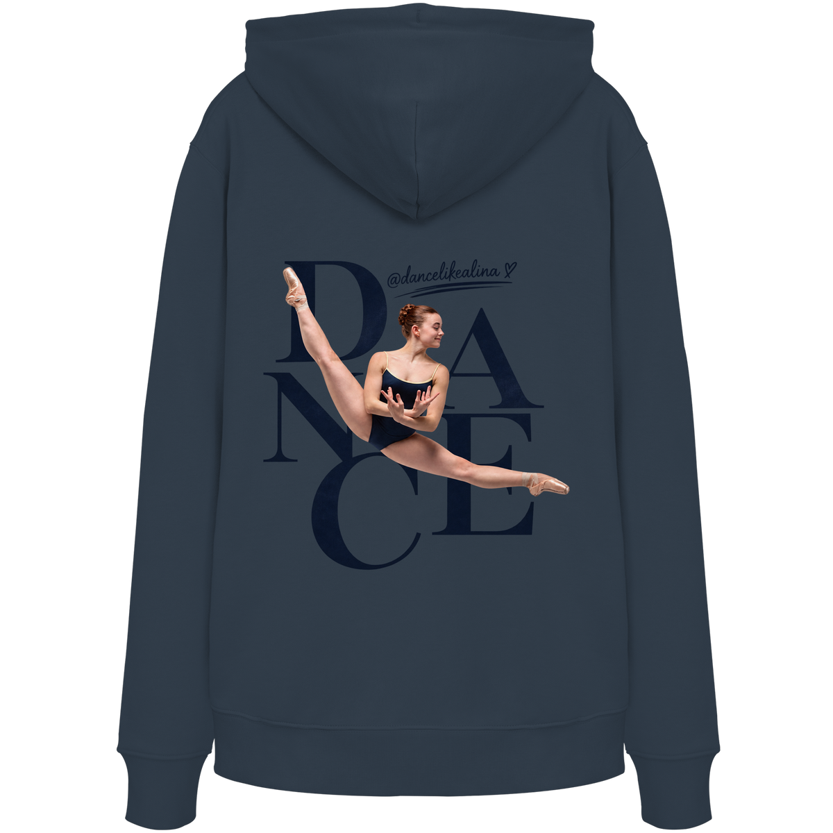 DANCE Shirt @dancelikealina - Organic Hoodie Oversize