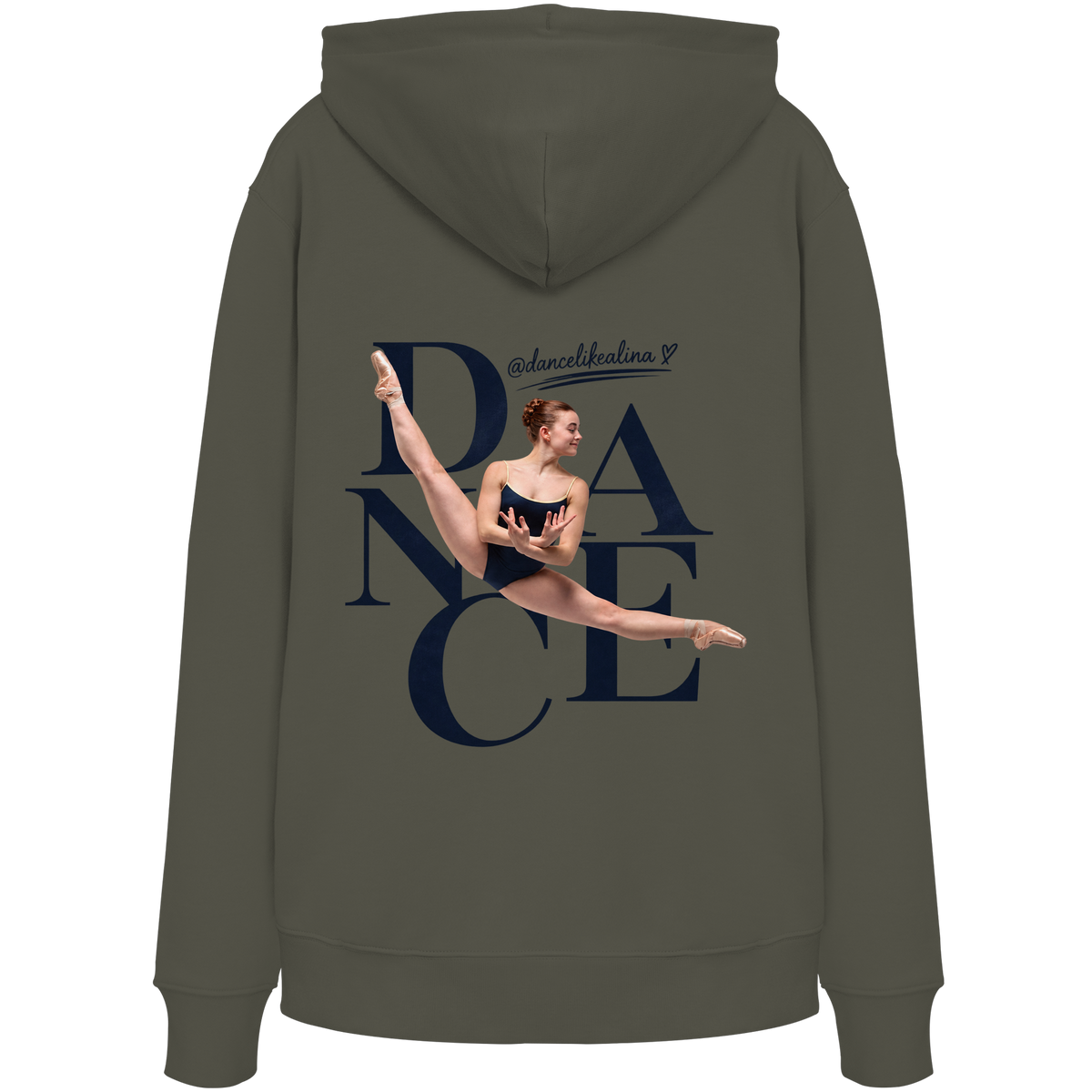 DANCE Shirt @dancelikealina - Organic Hoodie Oversize