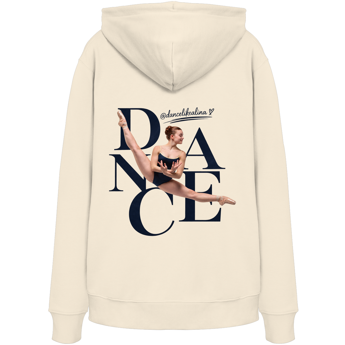 DANCE Shirt @dancelikealina - Organic Hoodie Oversize