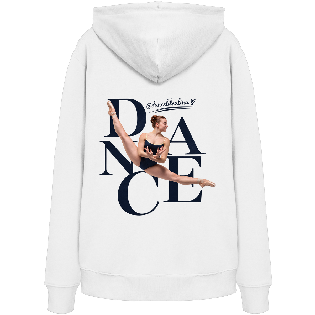DANCE Shirt @dancelikealina - Organic Hoodie Oversize