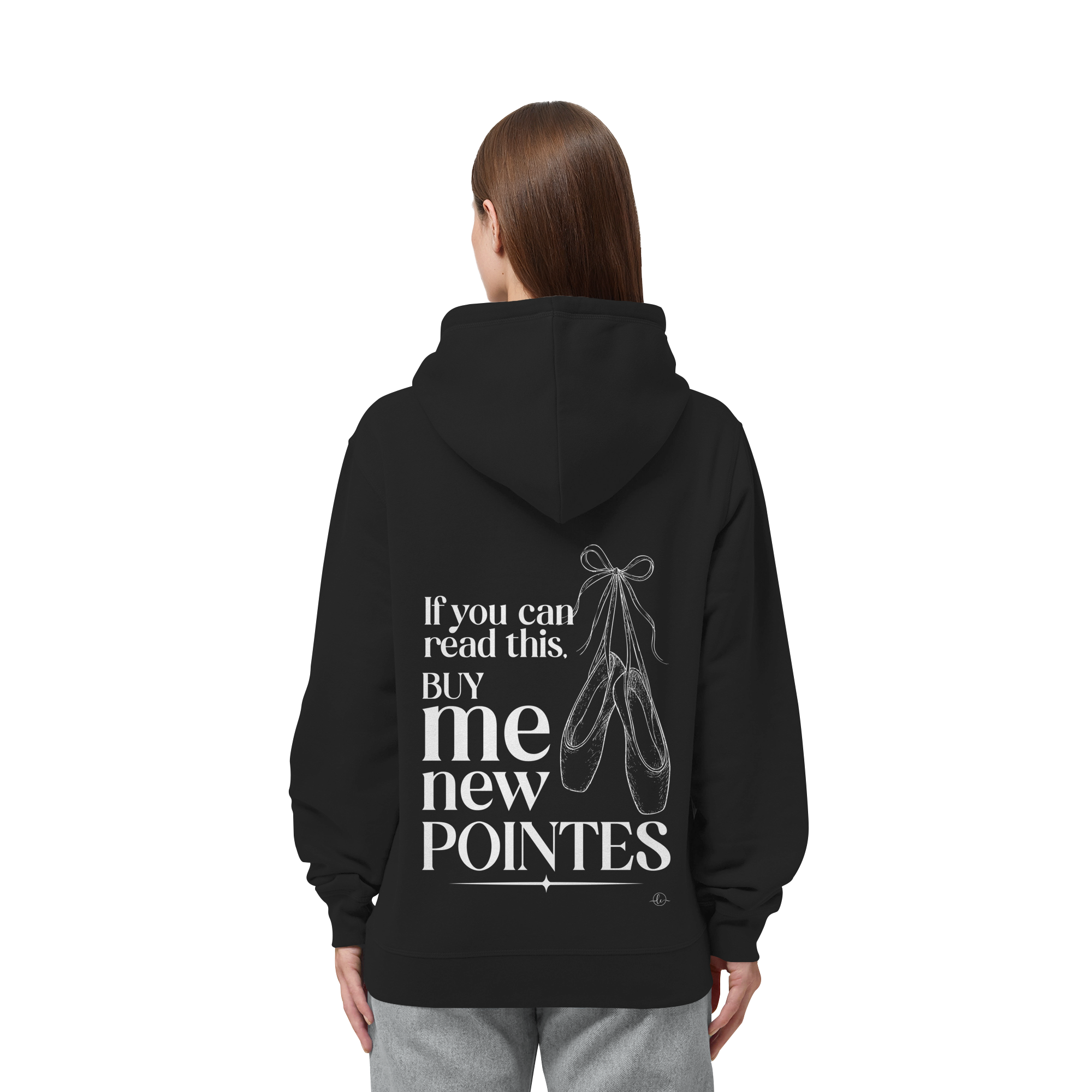 Ballet Hoodie- If you can read this buy me new points - Unisex - Tanz Hoodie