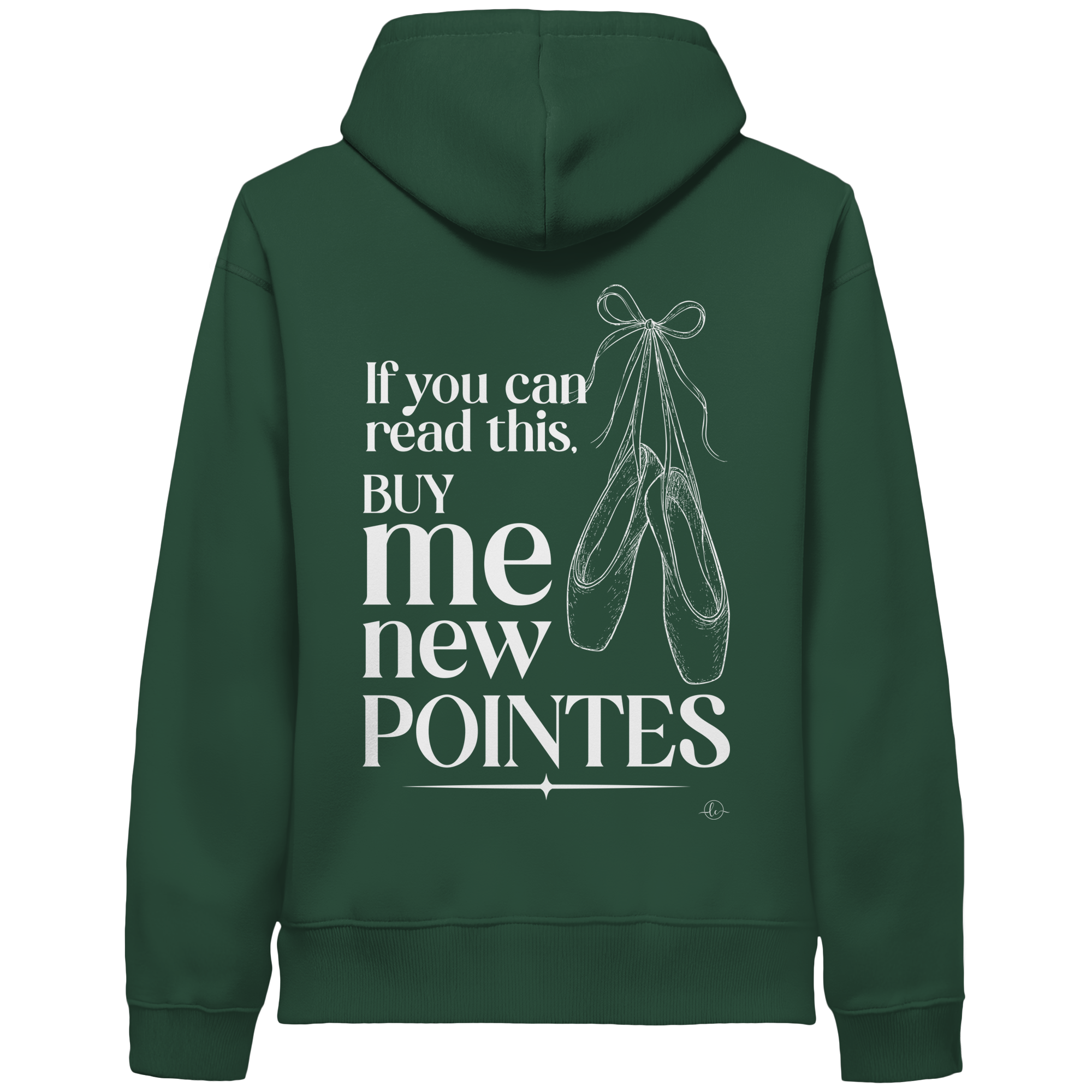 Ballet Hoodie- If you can read this buy me new points - Unisex - Tanz Hoodie