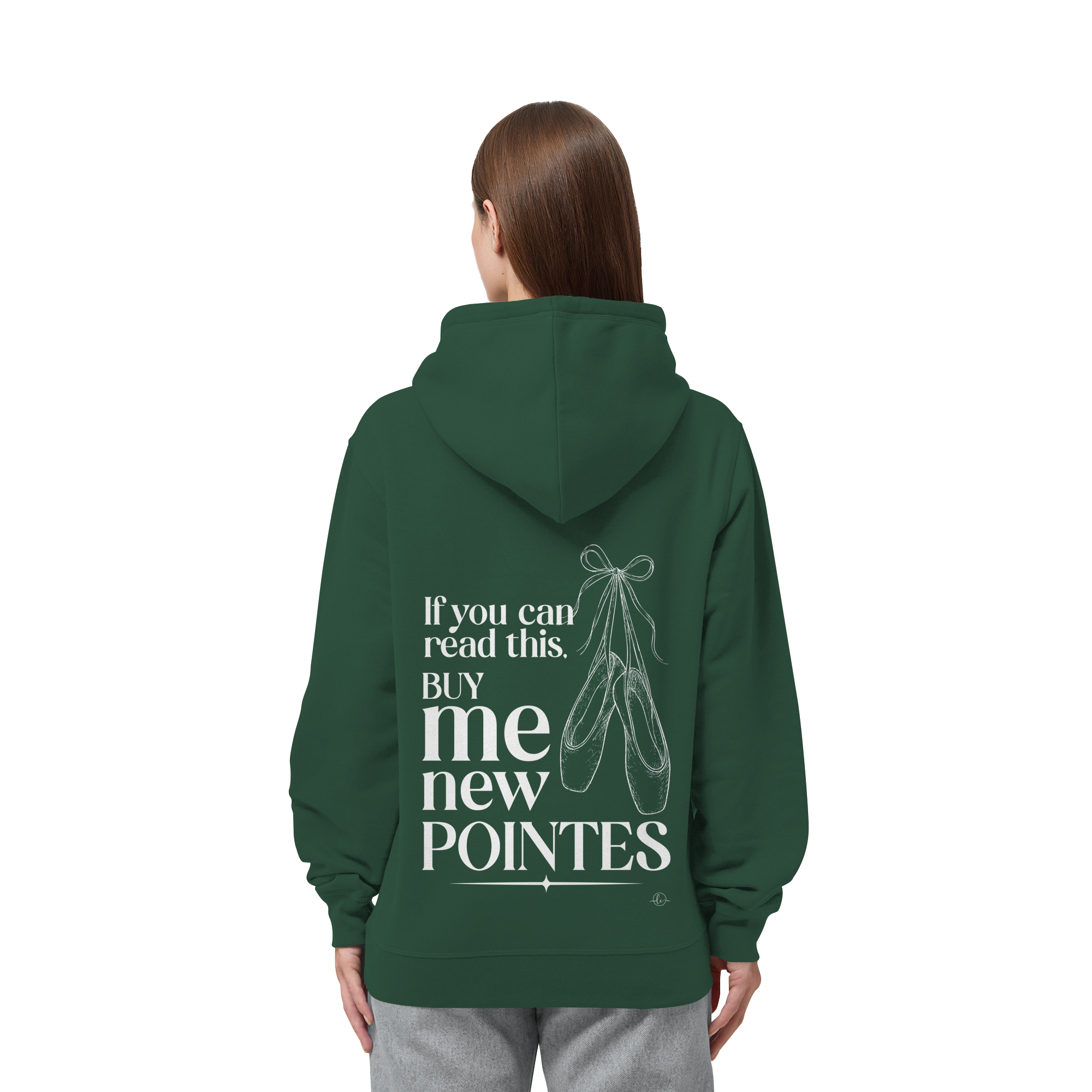 Ballet Hoodie- If you can read this buy me new points - Unisex - Tanz Hoodie