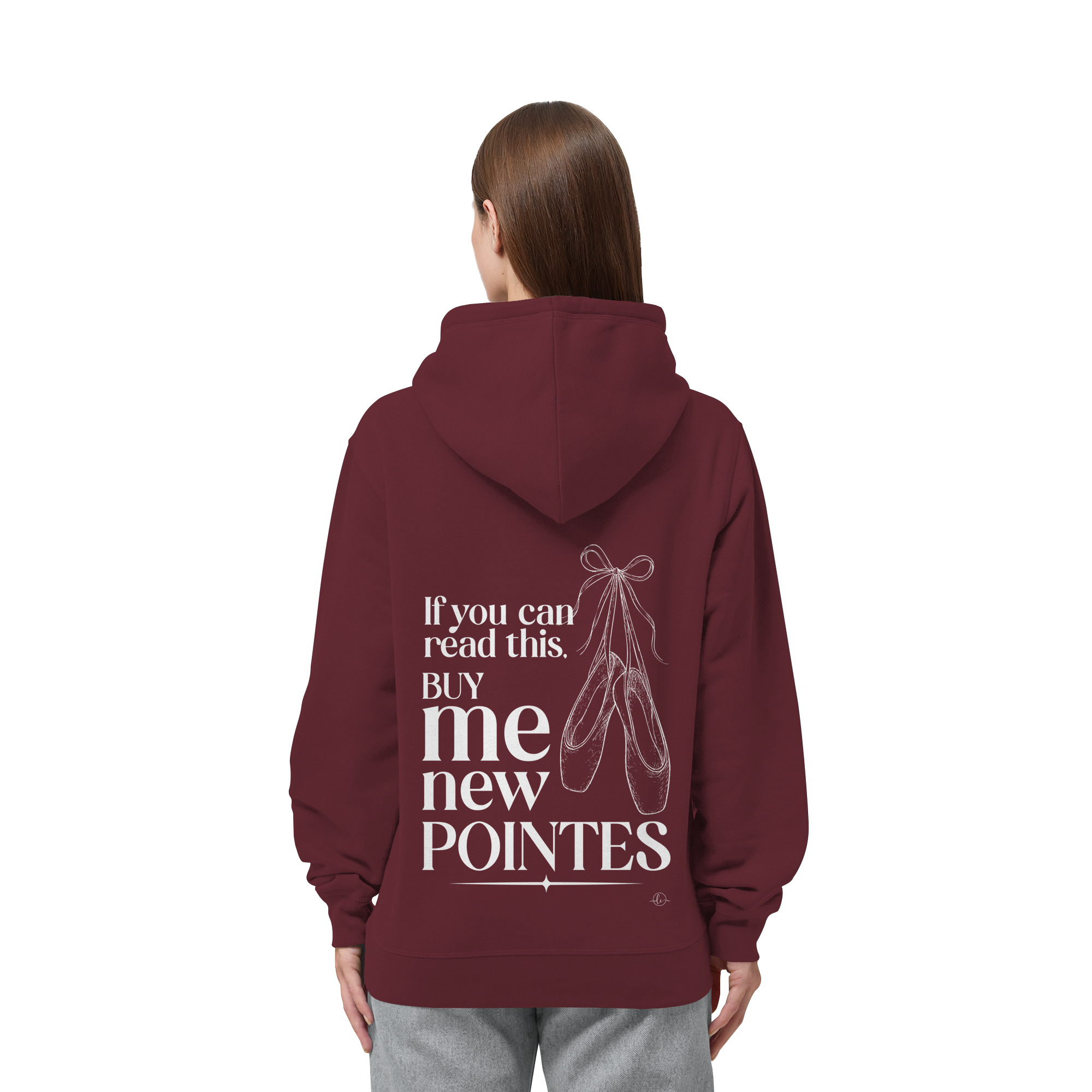 Ballet Hoodie- If you can read this buy me new points - Unisex - Tanz Hoodie