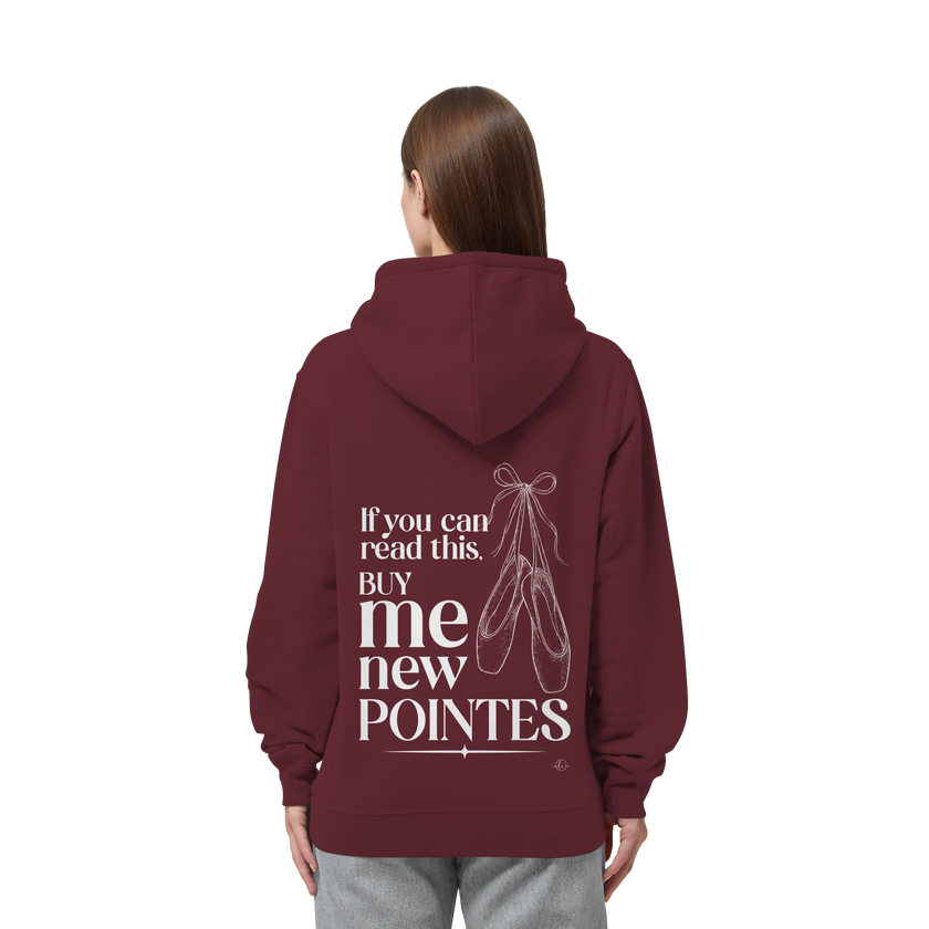 Ballet Hoodie- If you can read this buy me new points - Unisex - Tanz Hoodie