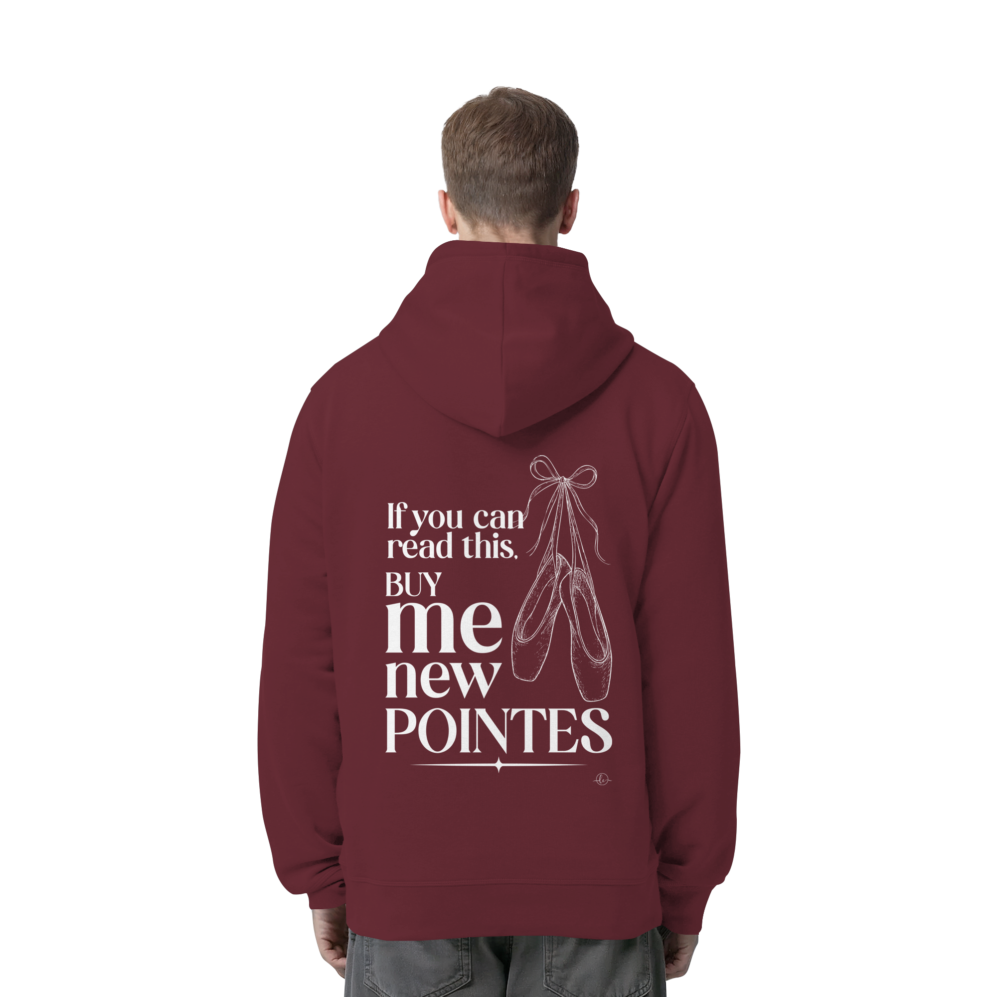 Ballet Hoodie- If you can read this buy me new points - Unisex - Tanz Hoodie