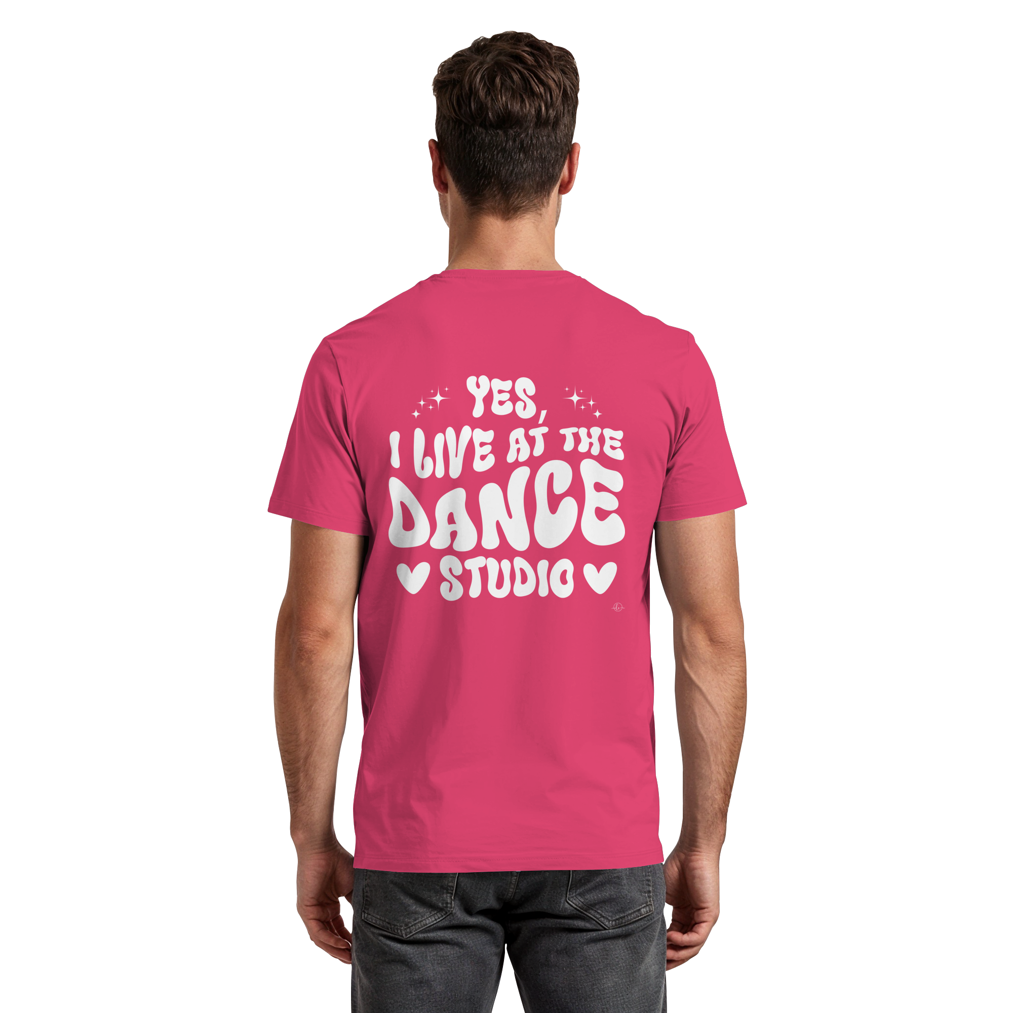 Dancer T-shirt - Yes I live at the dance studio - Unisex - Tanz T-shirt