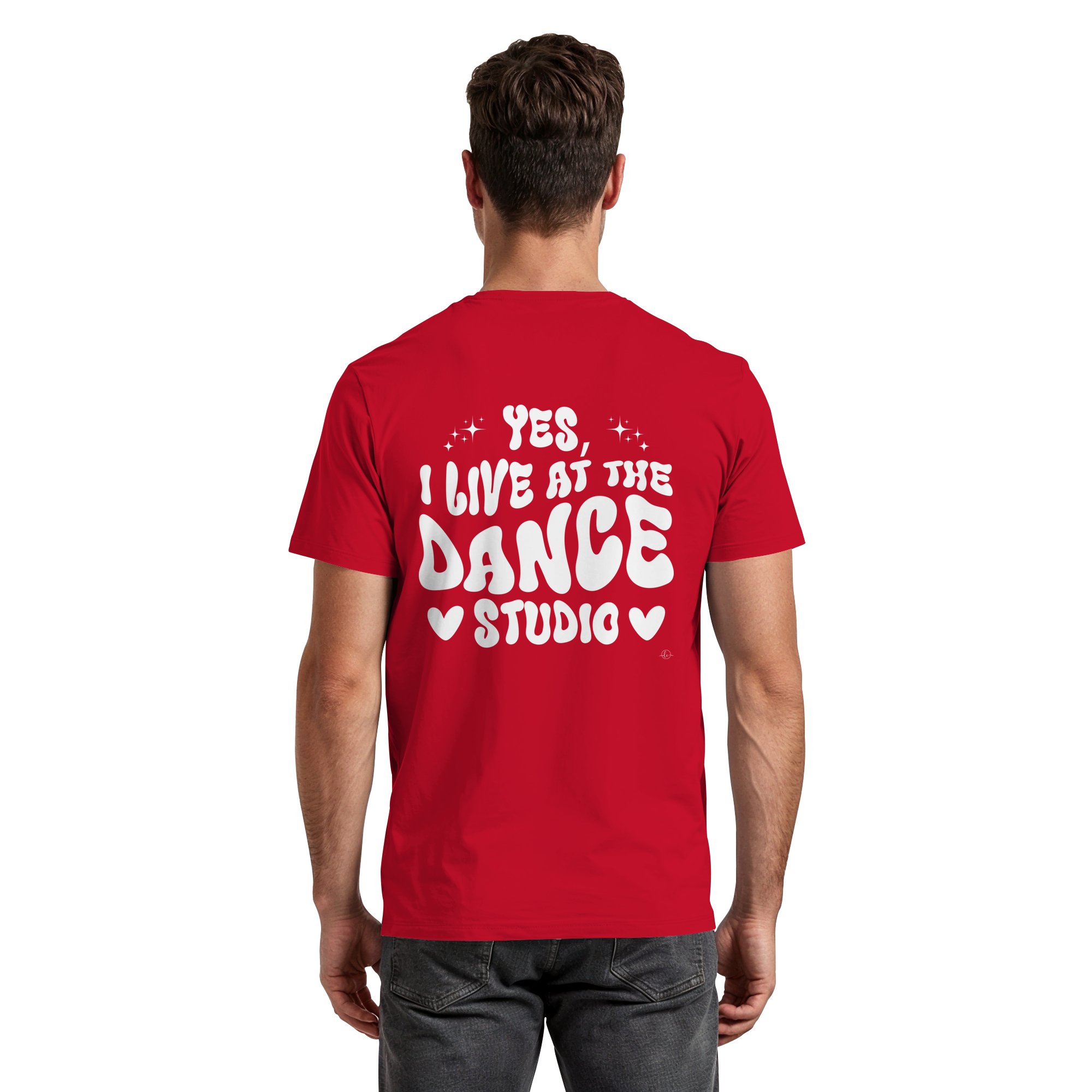 Dancer T-shirt - Yes I live at the dance studio - Unisex - Tanz T-shirt