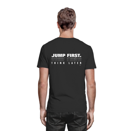Ballet T-shirt - Jump first think later - Unisex - Tanz T-shirt