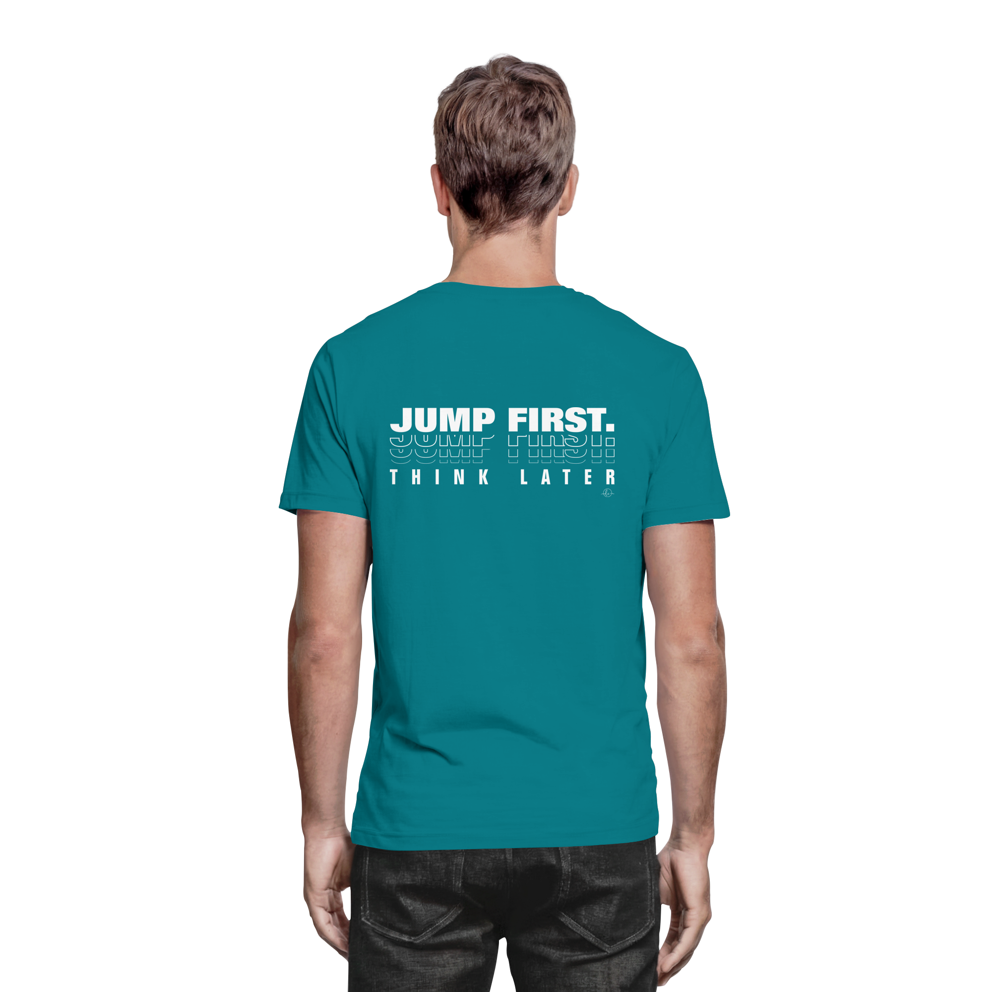 Ballet T-shirt - Jump first think later - Unisex - Tanz T-shirt
