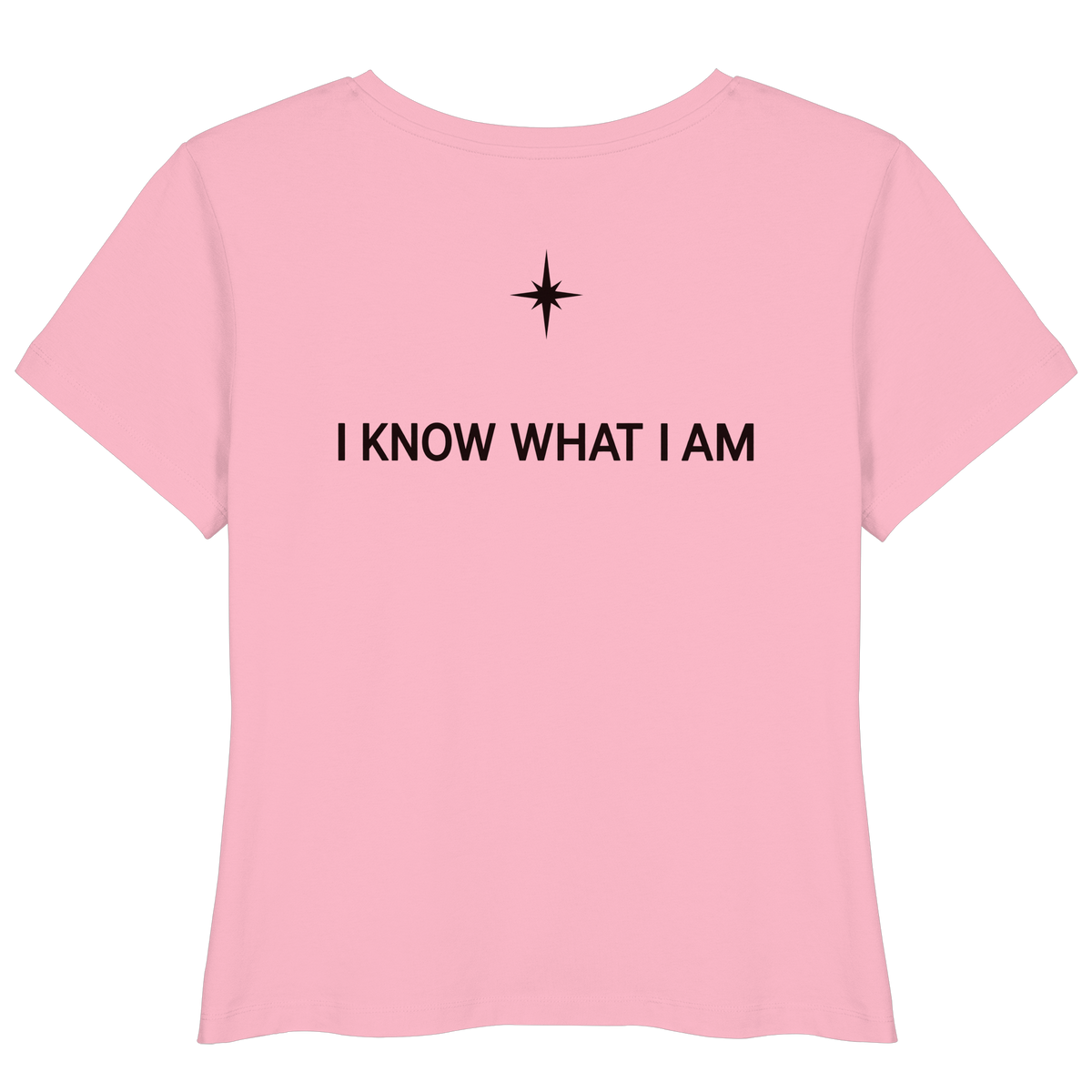 @dancelike Anastasiia - I know what I am SHIRT  - Womens Organic Lightweight T-Shirt