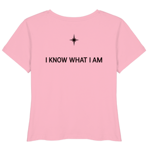@dancelike Anastasiia - I know what I am SHIRT  - Womens Organic Lightweight T-Shirt