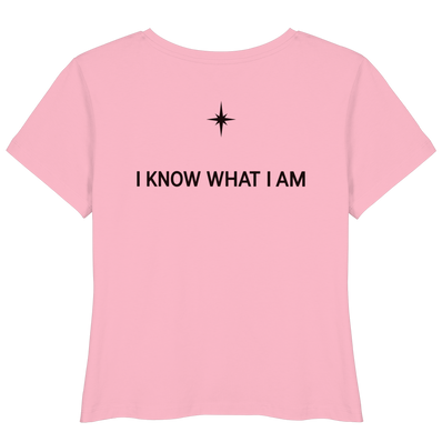 @dancelike Anastasiia - I know what I am SHIRT  - Womens Organic Lightweight T-Shirt