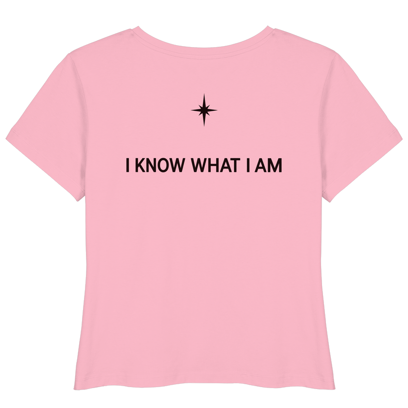 @dancelike Anastasiia - I know what I am SHIRT  - Womens Organic Lightweight T-Shirt