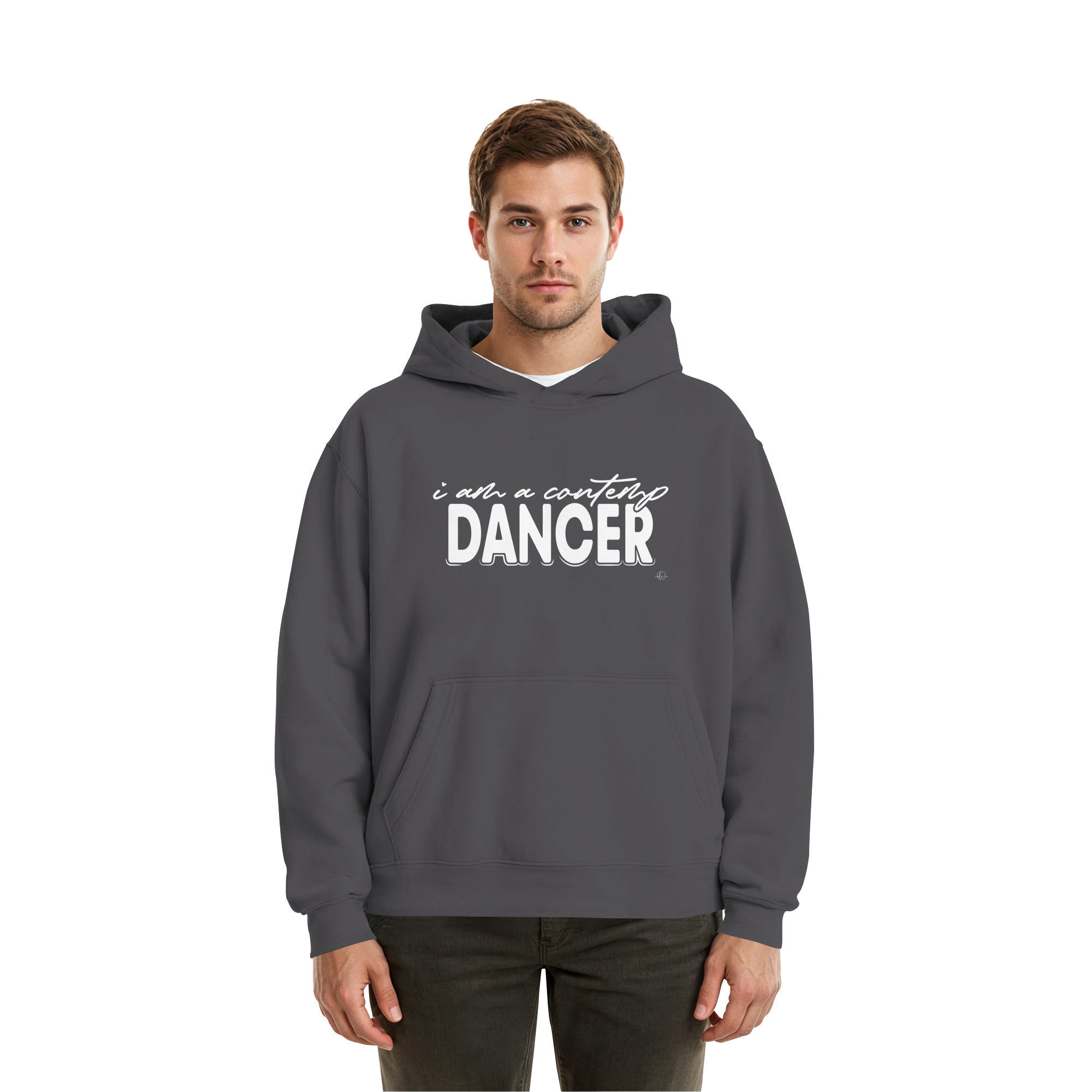 Hoodie - I am a contemp dancer - Boxcut Unisex Dancer Hoodie